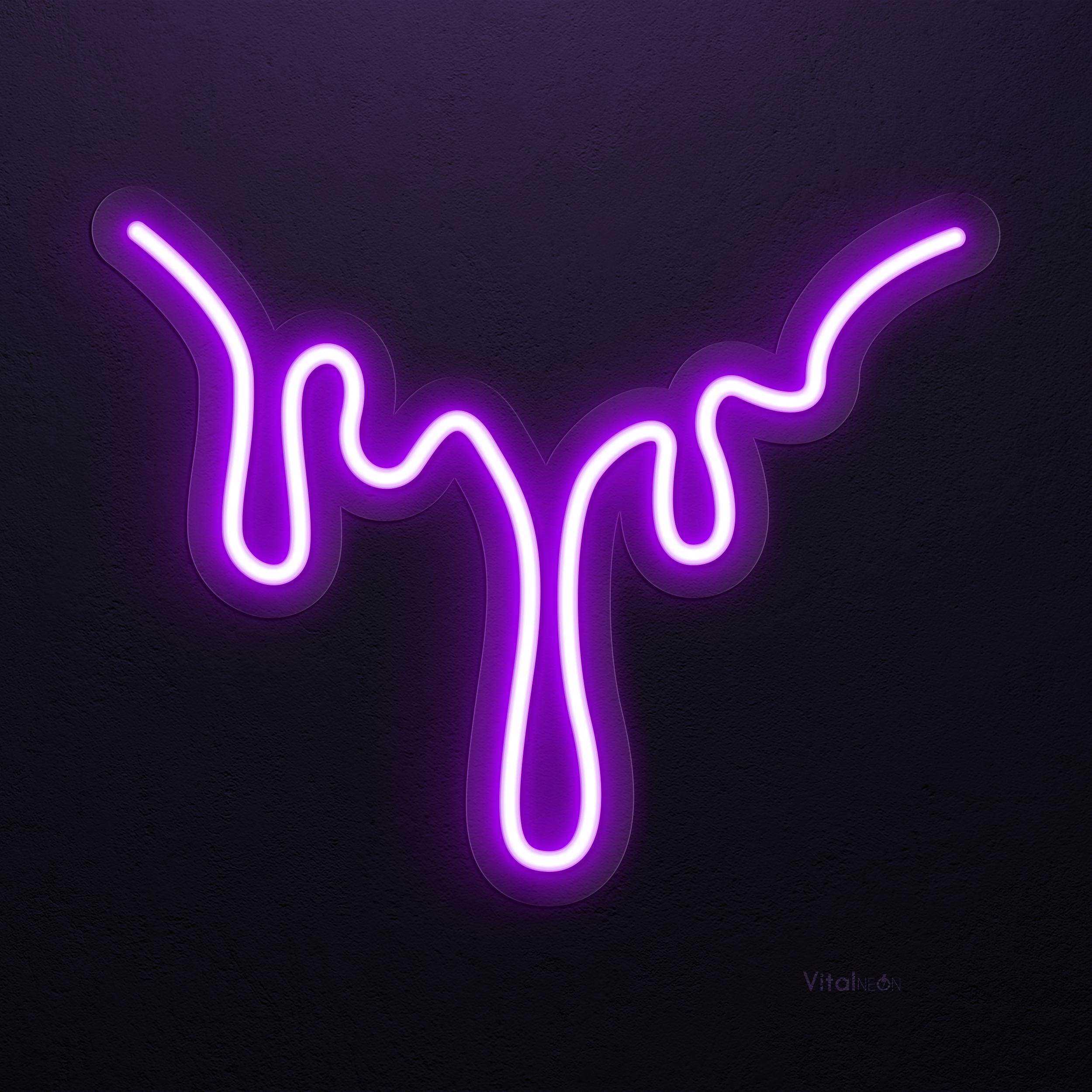 Drip LED Neon Sign, Vaporwave Wall Art - Etsy