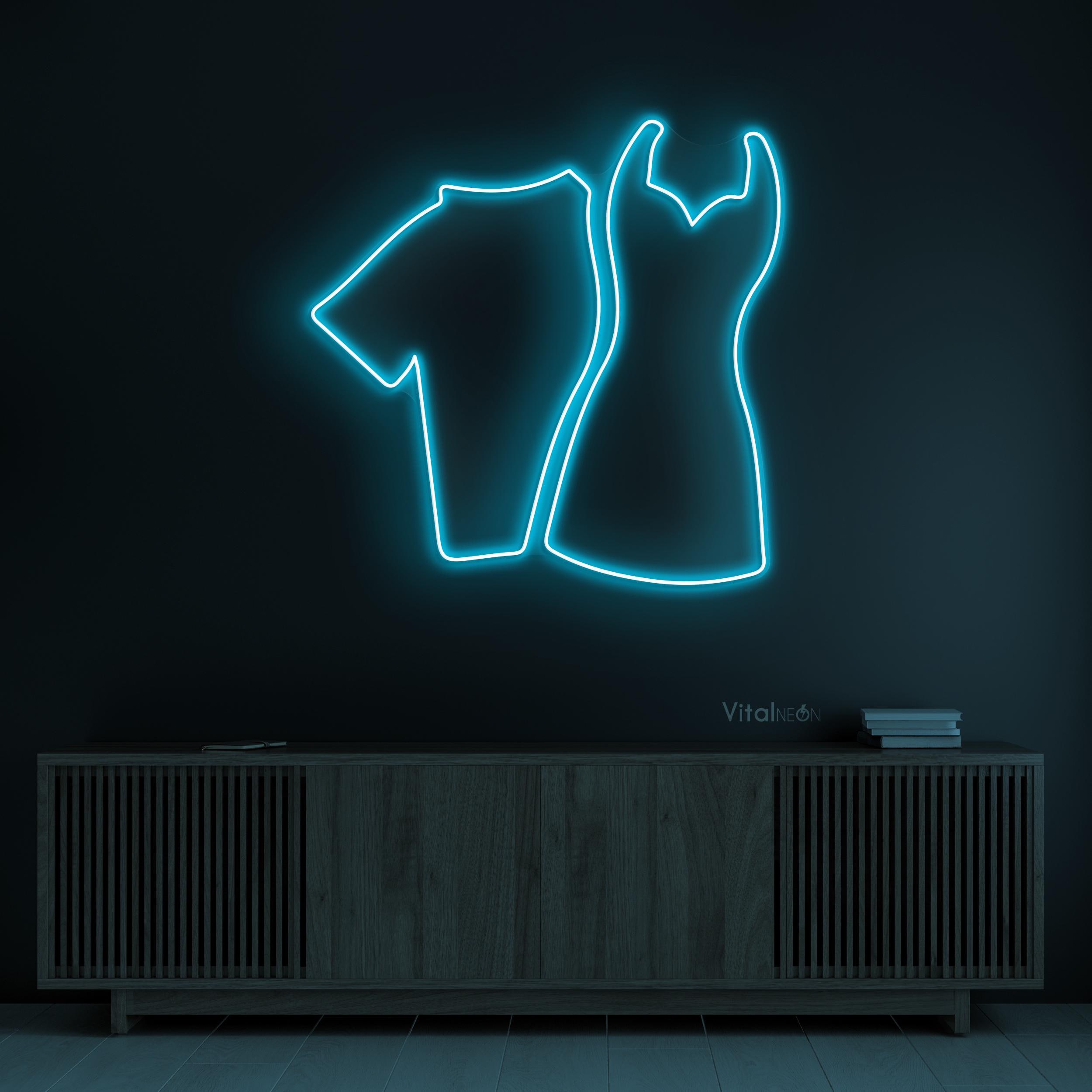 dress neon sign Dancing Girl Autumn Dress Neon Sign Stock Vector (Royalty Free) 1339146233