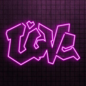 Love Neon Sign, Love LED Light, Love Logo Wall Art, Custom Neon Decor, Couple Gift, Couple Neon Light, Romantic Neon Sign, Wedding Party Art