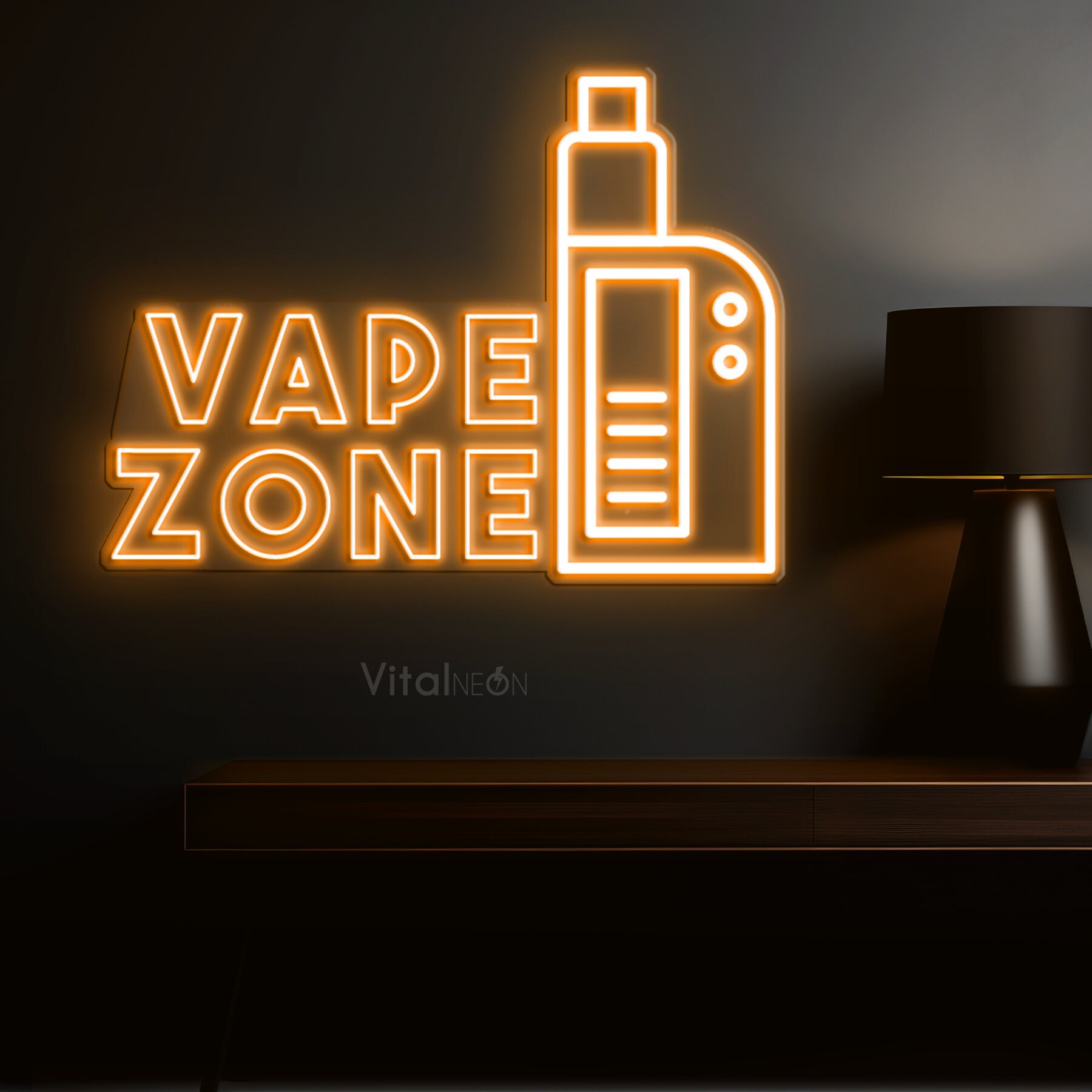 Vape Zone Neon Sign LED Light Shop Home Business Bar Smoking Lounge Art -  Etsy