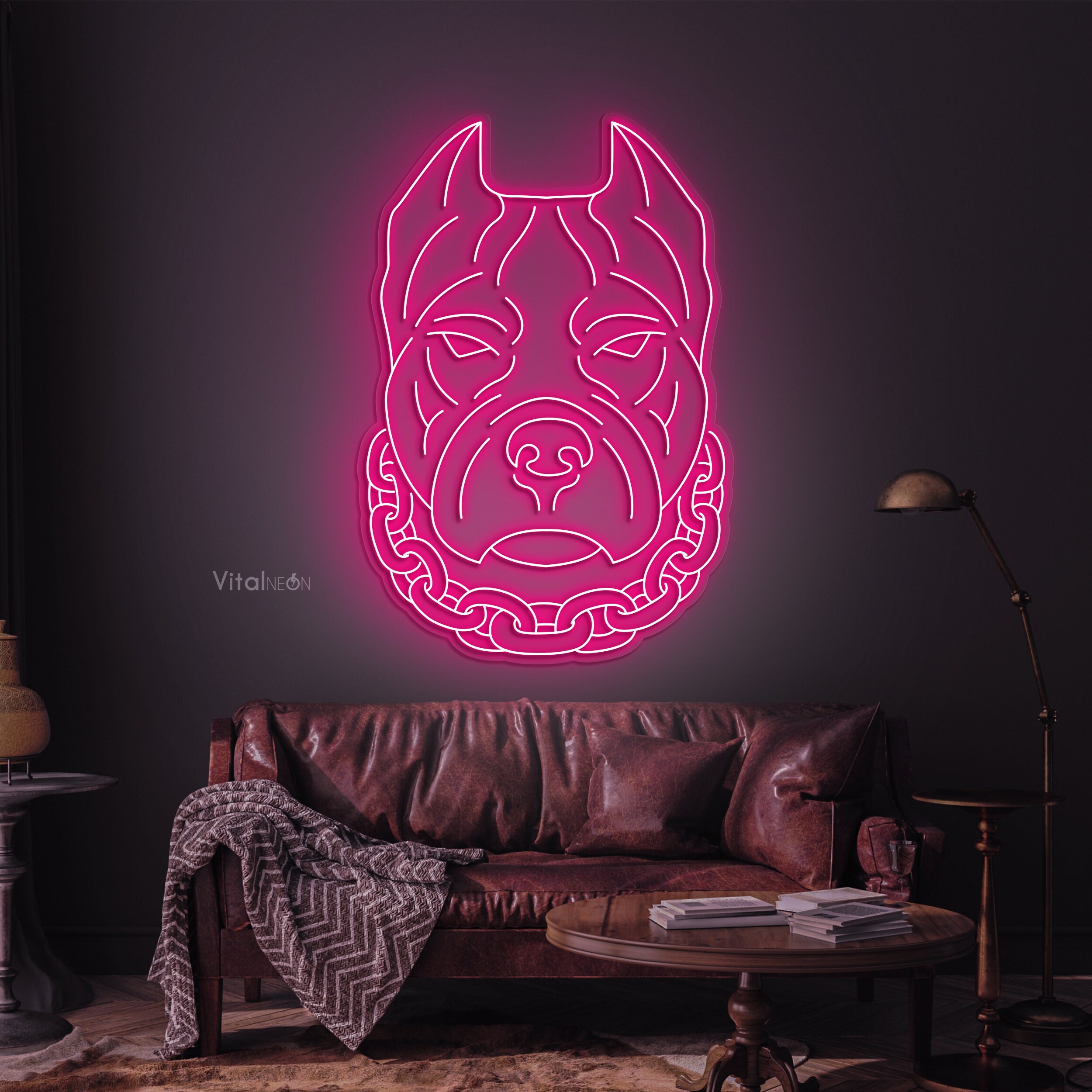 ADVPRO Cartel Luminoso J626-b Kerry Blue Terrier Dog Pet Shop Neon