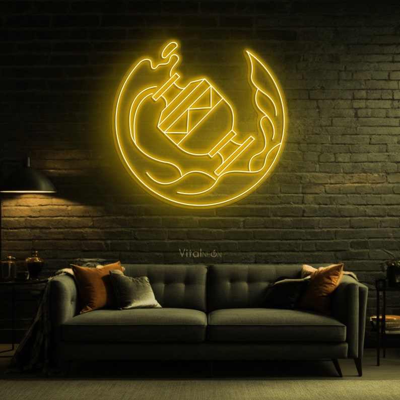 Aquarius Neon Sign, Horoscope LED Light, Zodiac Art - Etsy