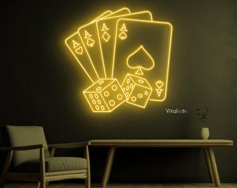 Playing Card Wall Art Decor Game Poster Room Decor Ace