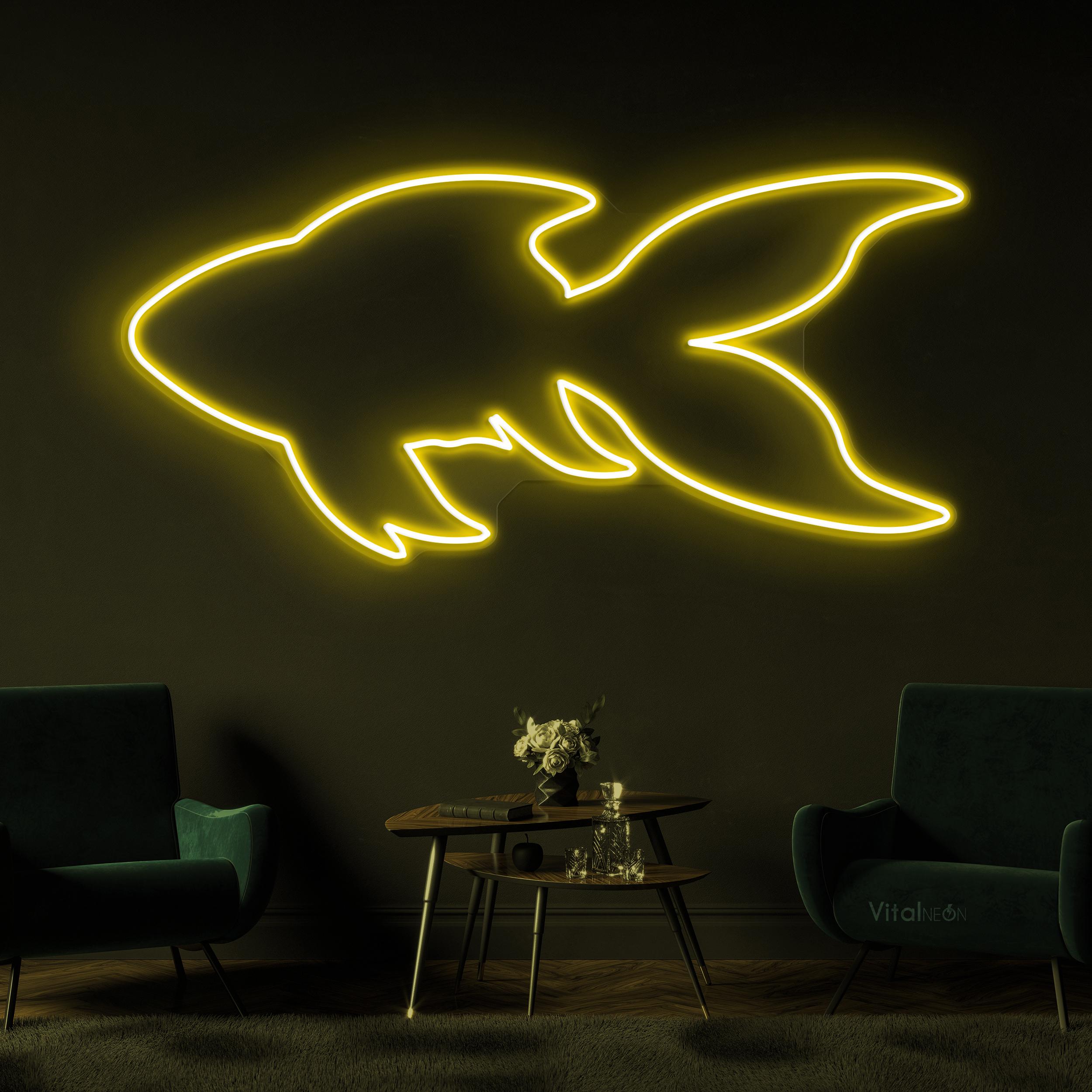 Photo inspiration: Fresh Look at Goldfish Led Neon Sign Kids Room Decor Aquarium Wall Art