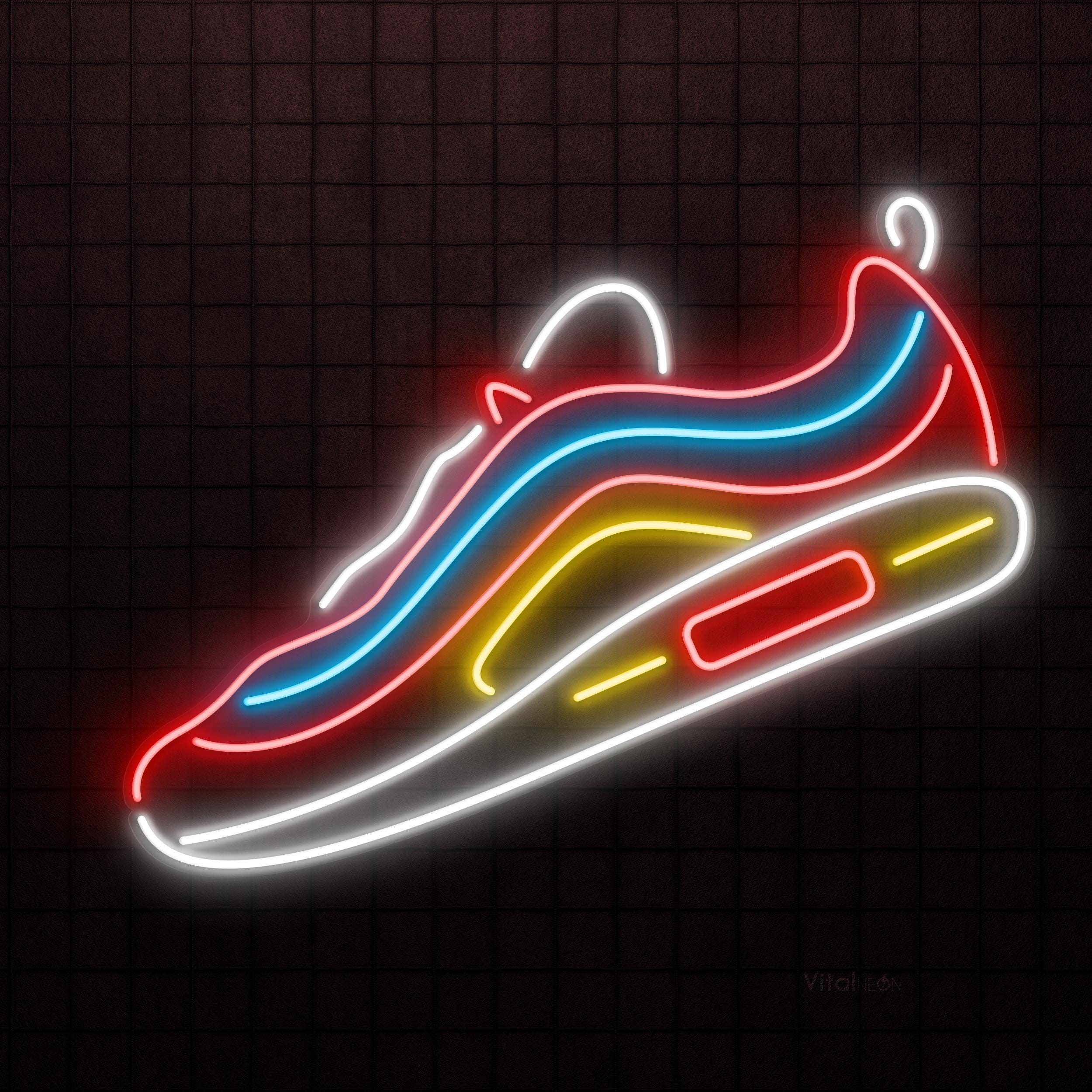 nike air neon sign