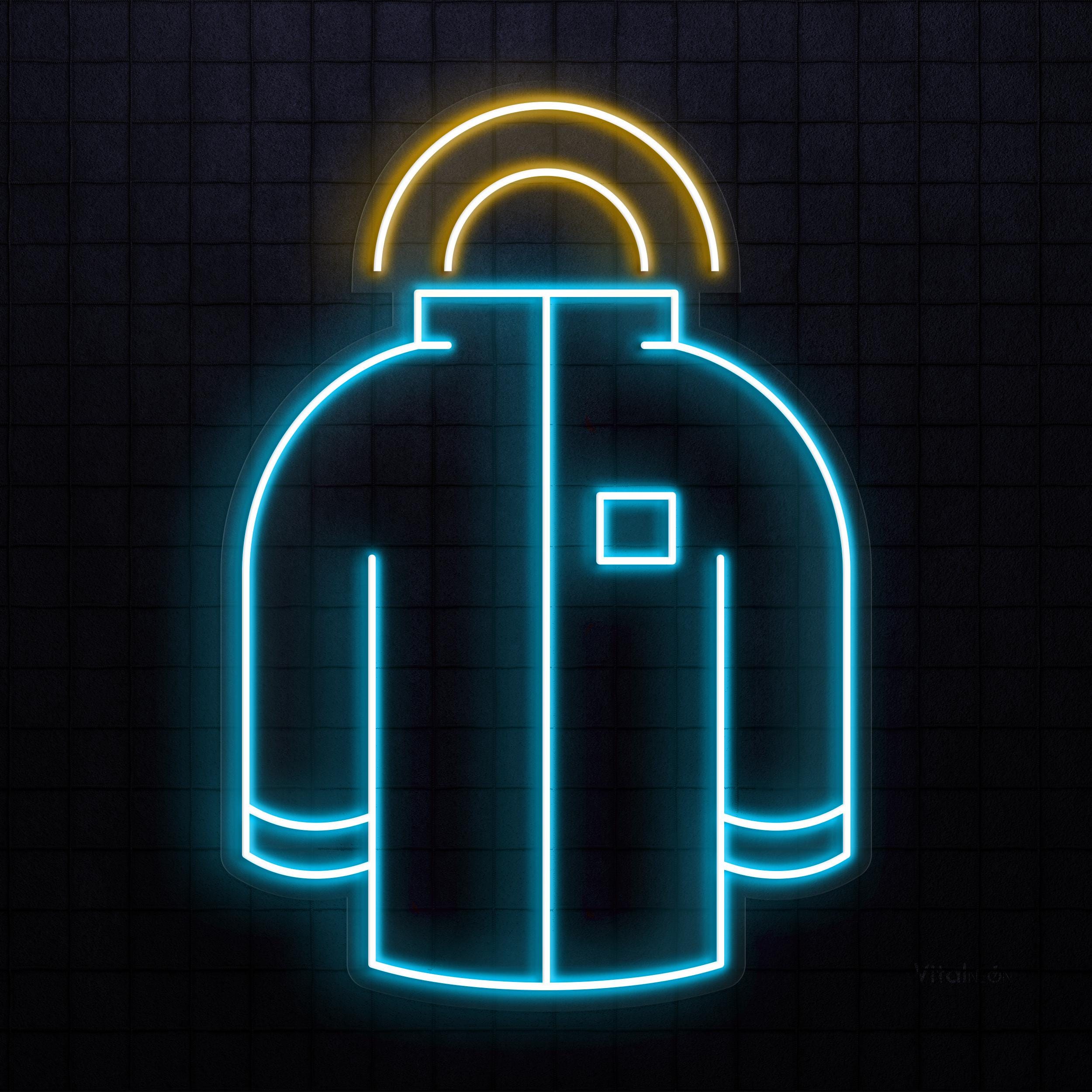 Parka Jacket Neon Sign LED Wall Art Clothing Store Fashion 