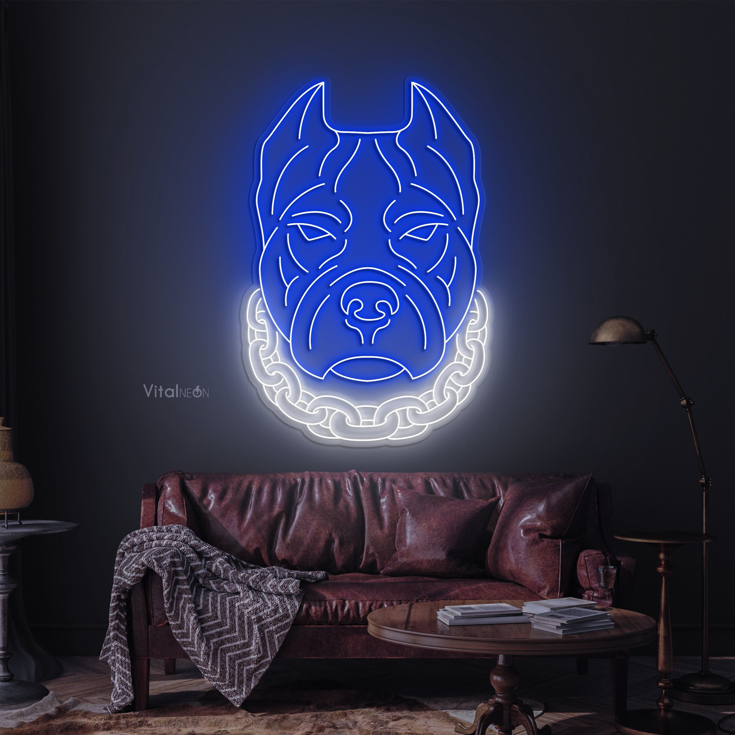 French Bulldog Drink Led Neon Light, Dog Cocktail Neon Sign, Bull Dog Wine Led Sign, Pet Animal Room Wall Decor, Children's Room Game Room Wall Art Decor, Gift For Kid, Dog Lover