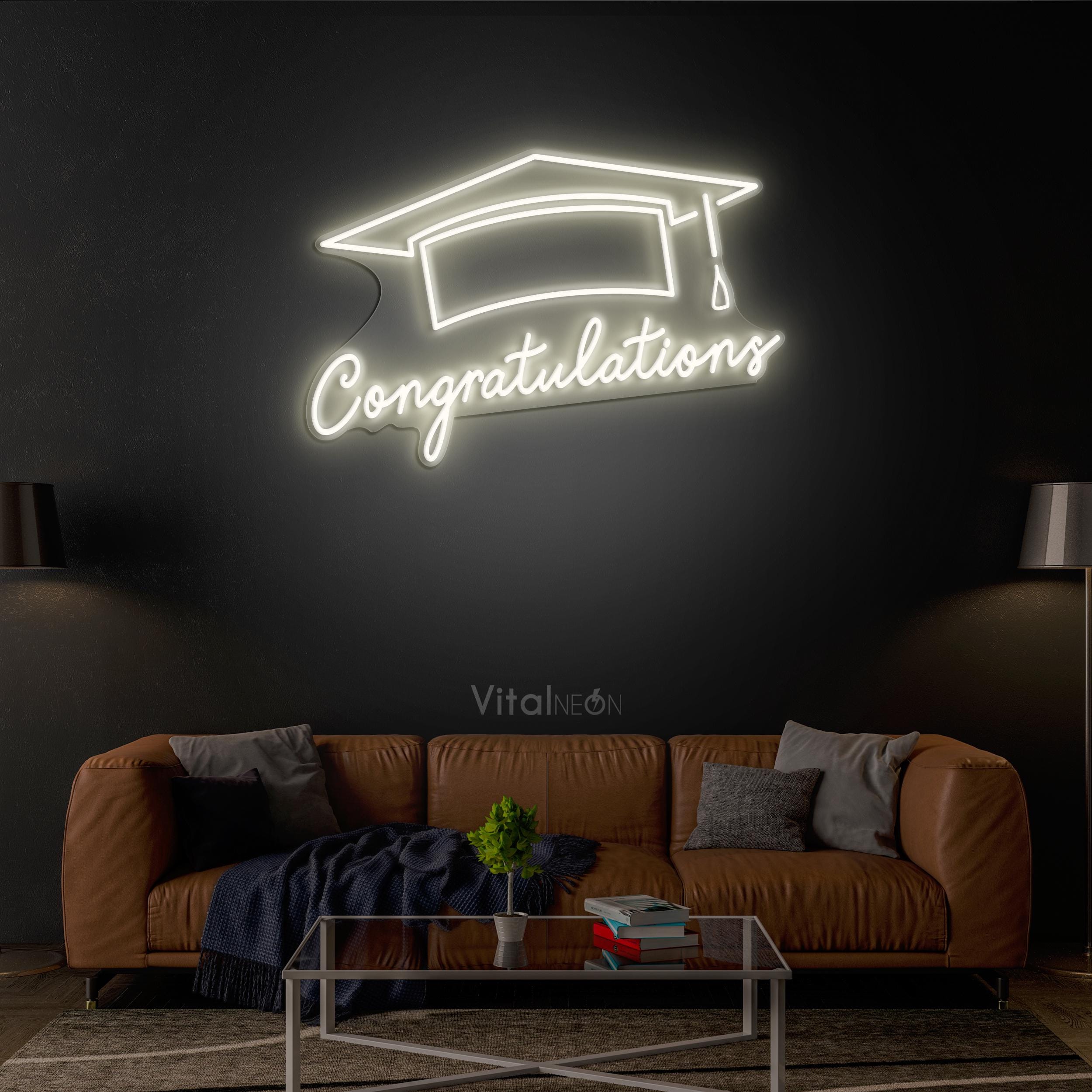 Congratulations Neon Sign, Congratulations LED Light, Congrats Party ...