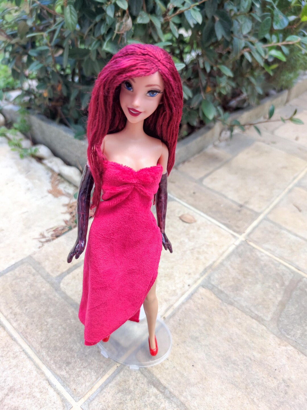 Barbie Disney Jessica Rabbit OOAK Hybrid Doll + Outfit - Etsy