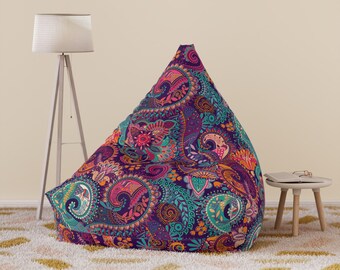 India paisley - Bean Bag Chair Cover