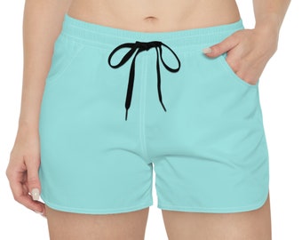 Tiffany Blau - Women's Casual Shorts (AOP)