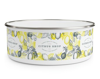 Citrus Shop - Enamel Bowl