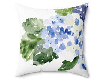 Hydrangea - Square Pillow