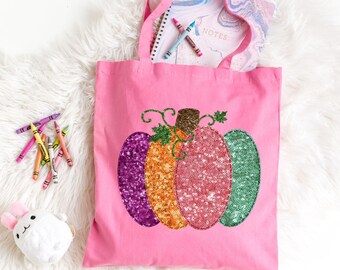Bolso de mano de calabaza de acuarela, bolso de mano de calabaza, lindos regalos de Halloween, bolso de mano de Acción de Gracias, bolso de mano de temporada de calabaza, bolso de mano de Halloween