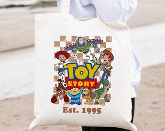 Toy Story Tote Bag, Gift For Friends, Disney Friends Bag, Shoulder Bag, Toy Story Since Bag, Cowgirl Tote Bag, Gift For Cowgirl, Tote Bag