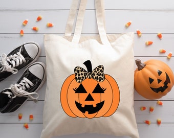 Pumpkin Bag, Love Fall Tote Bag, Pumpkin Girl Bag, Fall Shoulder Bag, Halloween Tote Bag, Autumn Leaves Bag, Gift for Her, Halloween Gift