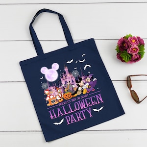 Mickey's Not No Scary Halloween Party Tote Bag, Mickey And Friends Halloween Tote Bag, Halloween Party 2025, Halloween Gift, Halloween Tote