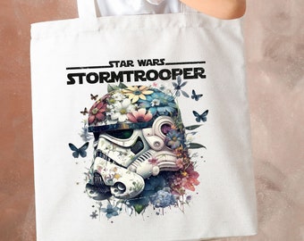 Star Wars Stormtrooper Tote Bag, Star Wars Tote Bag, Disney Tote Bag, Dart Vader Tote Bag, Disney Star Wars Tote Bag, Shoulder Bag