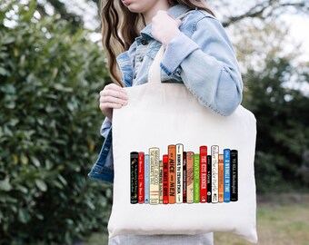 Sac fourre-tout livre, sac fourre-tout enseignant, je suis avec les livres, sac fourre-tout livresque, sac fourre-tout de lecture, sac de bibliothèque sac de livre enseignant