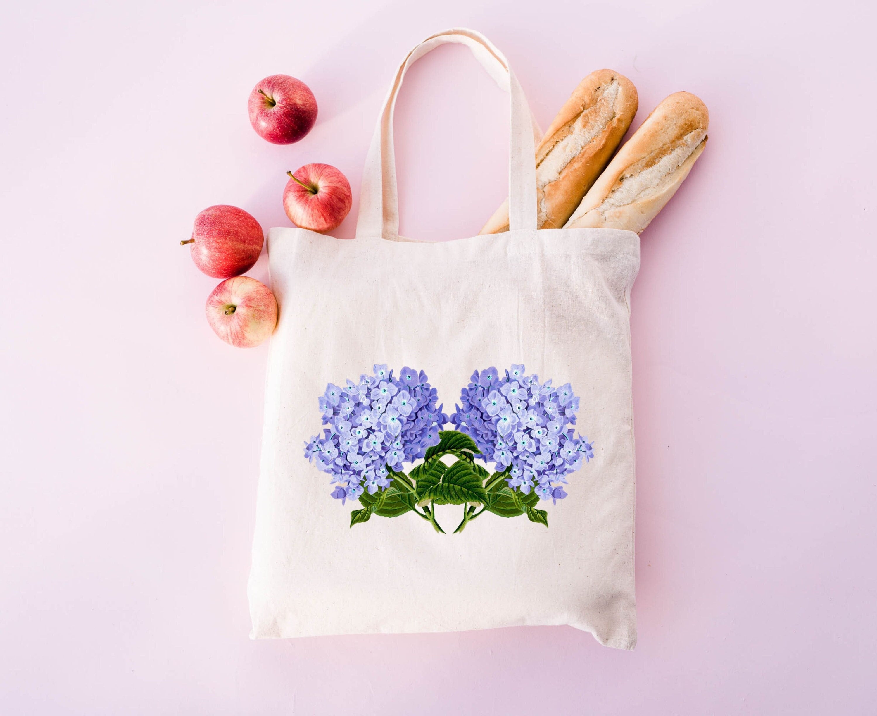 トートバッグ♡Pink Hydrangea トートバッグ♡Pink Hydrangea他3