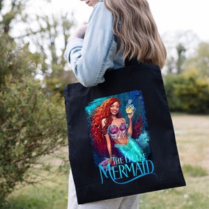 The Little Mermaid Tote, Disney Mermaid Tote, Little Mermaid Bag, Under the Sea Tote, Endless Summer Tote, Beach Tote, Disney Mermaid Bag