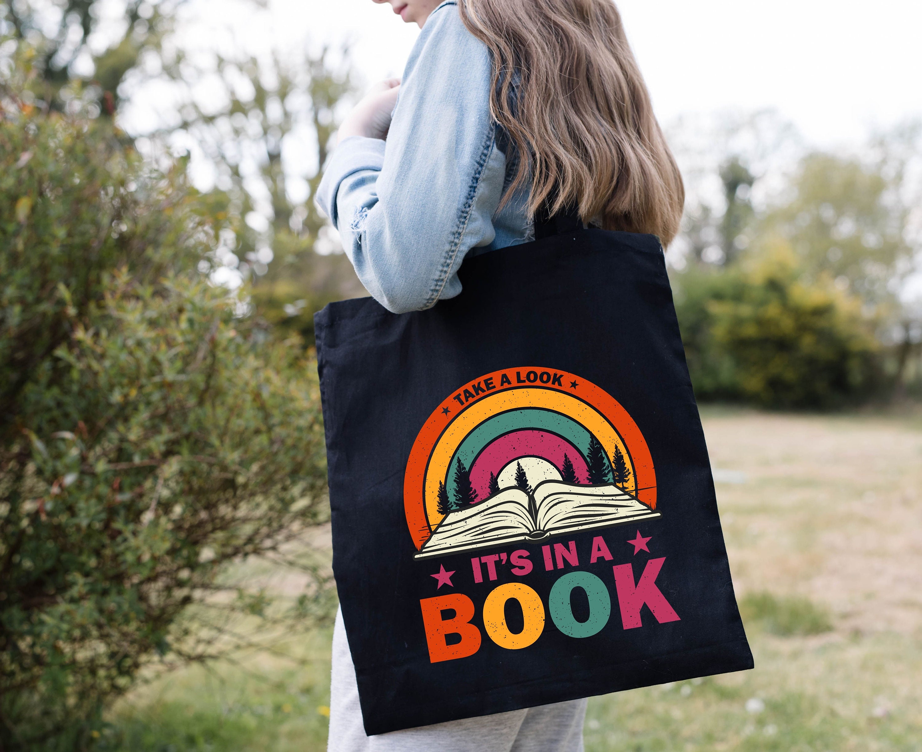 Funny Book Bag Etsy