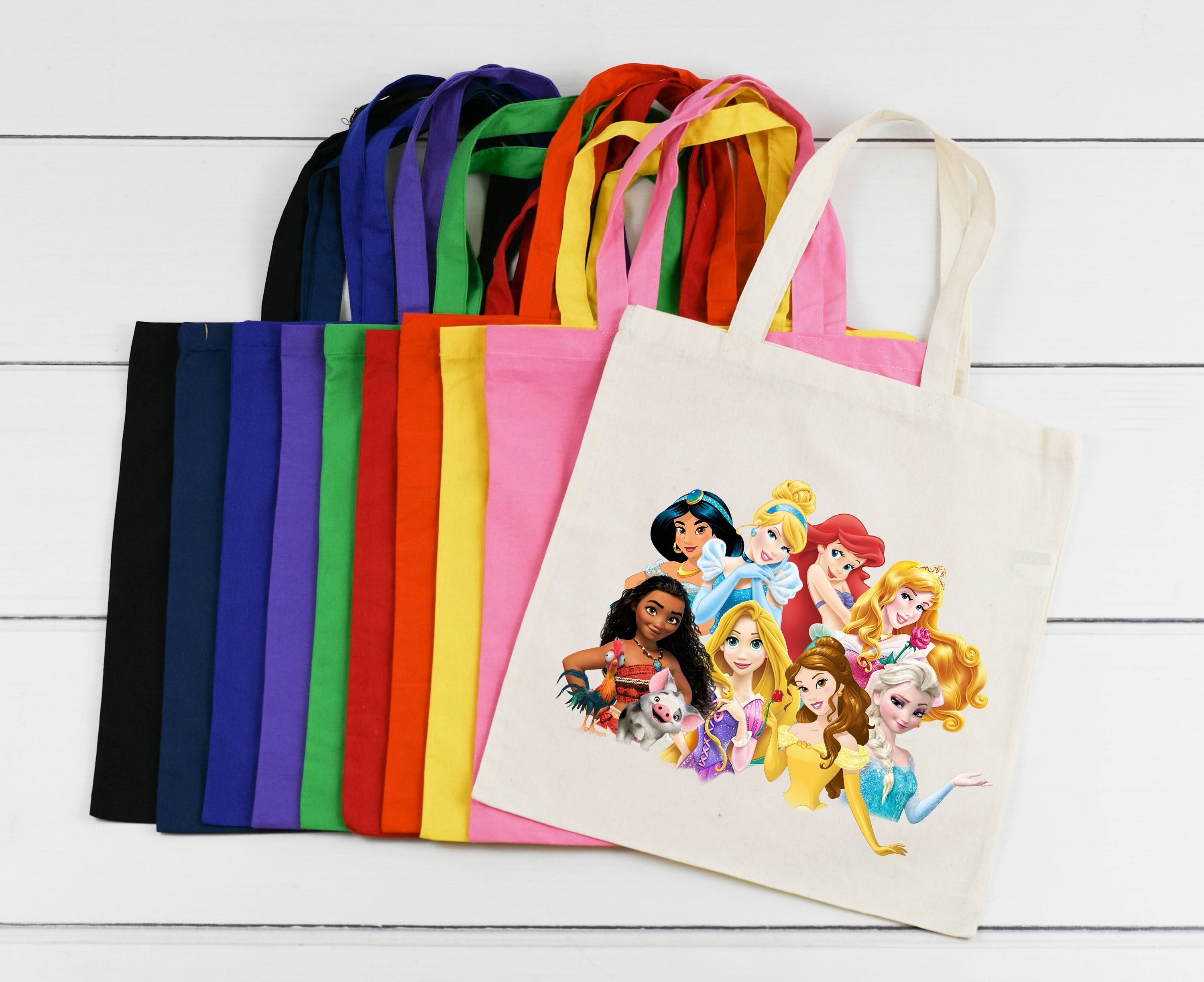 All Princess Tote Bag Disney Princess Bag Gift for Her Princess
