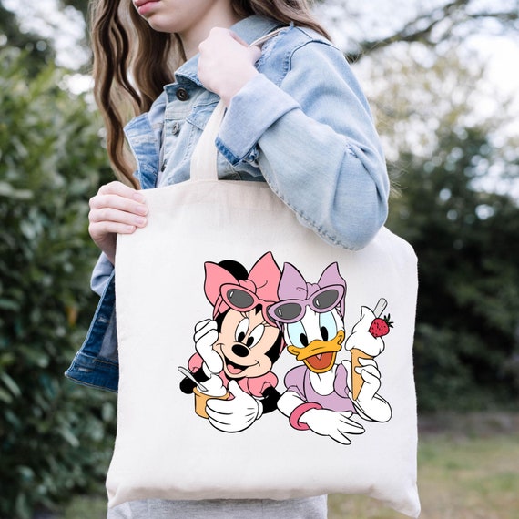 Mickey Mouse and Daisy Duck Tote Bag, Disney Best Friends