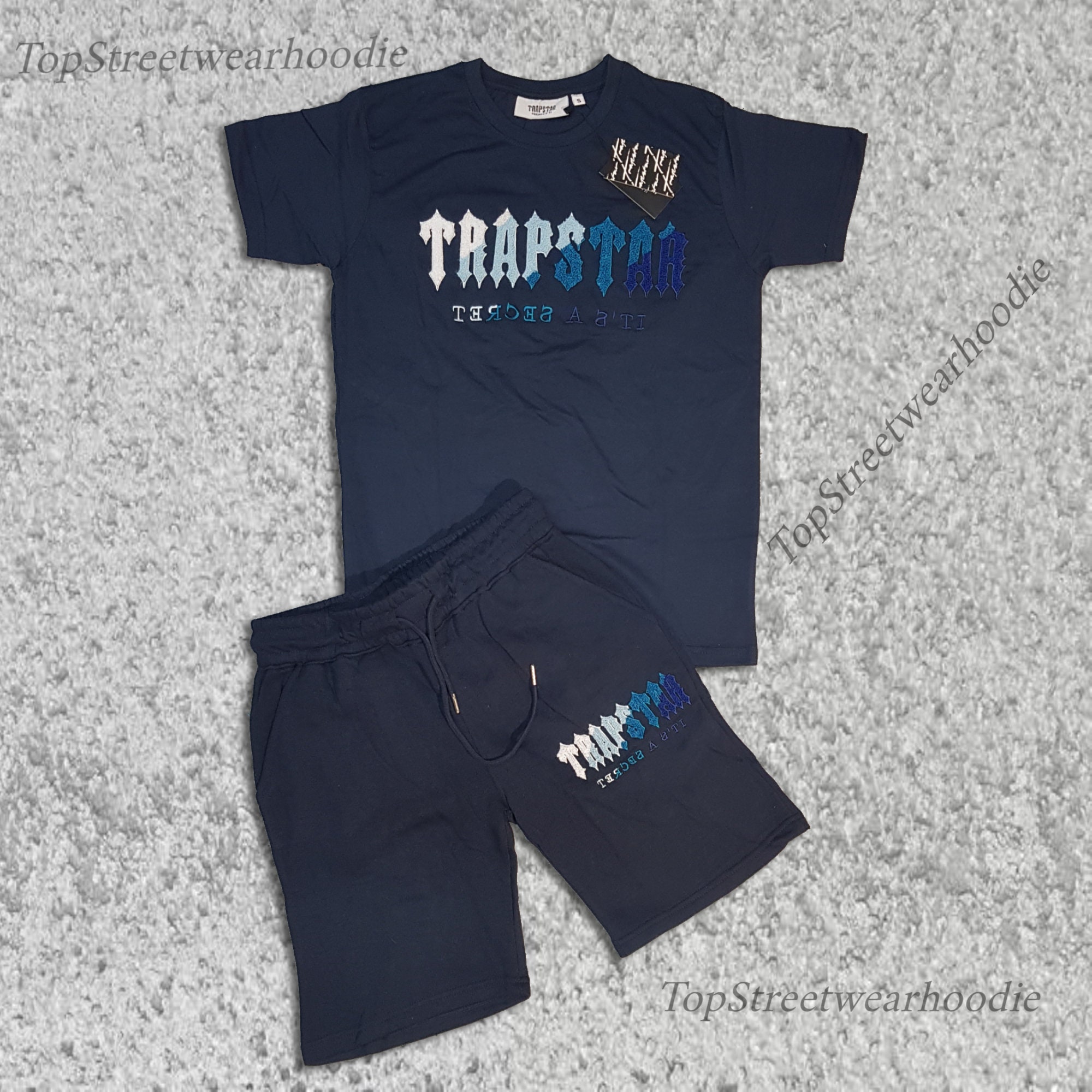New Activewear Trapstar Tracksuit Short & T-shirt Set for - Etsy