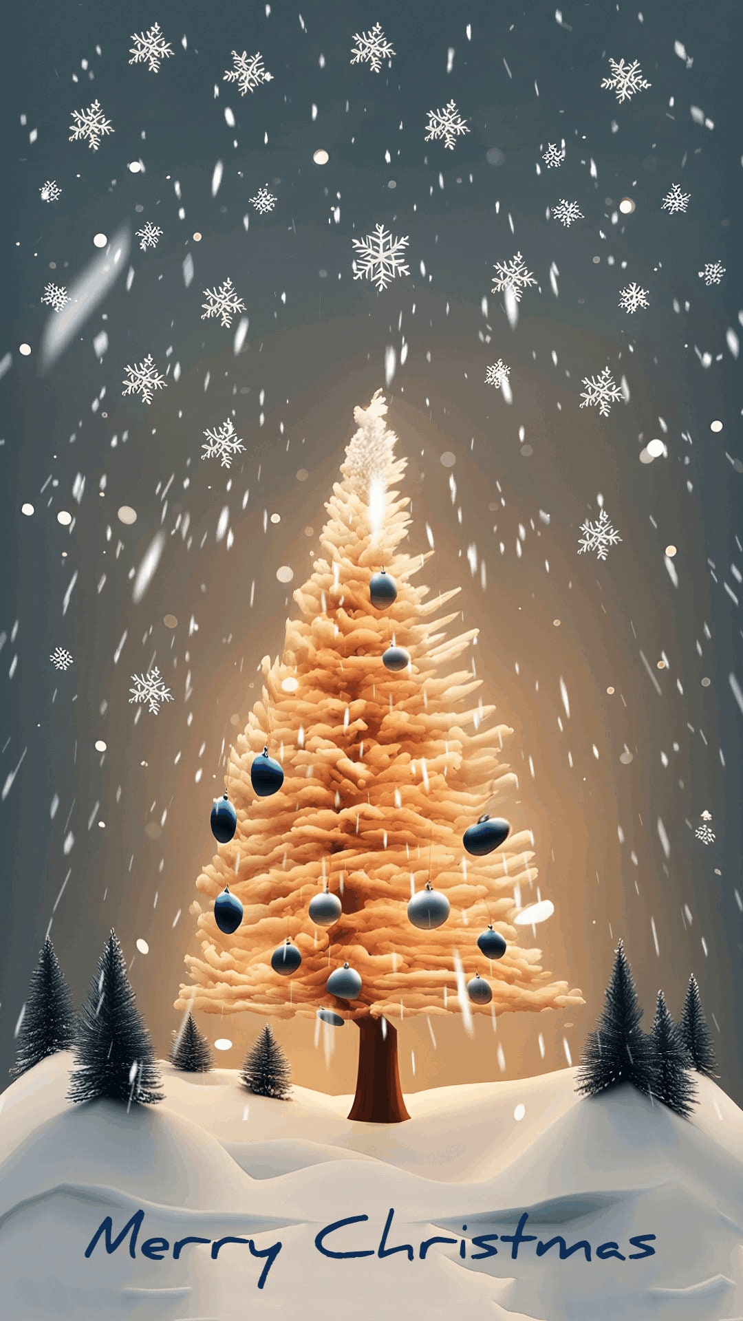 Animated Christmas eCard, English Greetings Merry Christmas Send via E