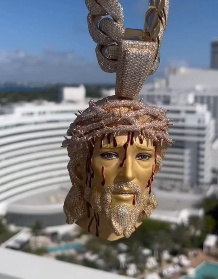 【King Ice】3D JESUS AND MARY ネックレス 楽天市場】KING ICE キングアイス ネックレス チェーン Jesus