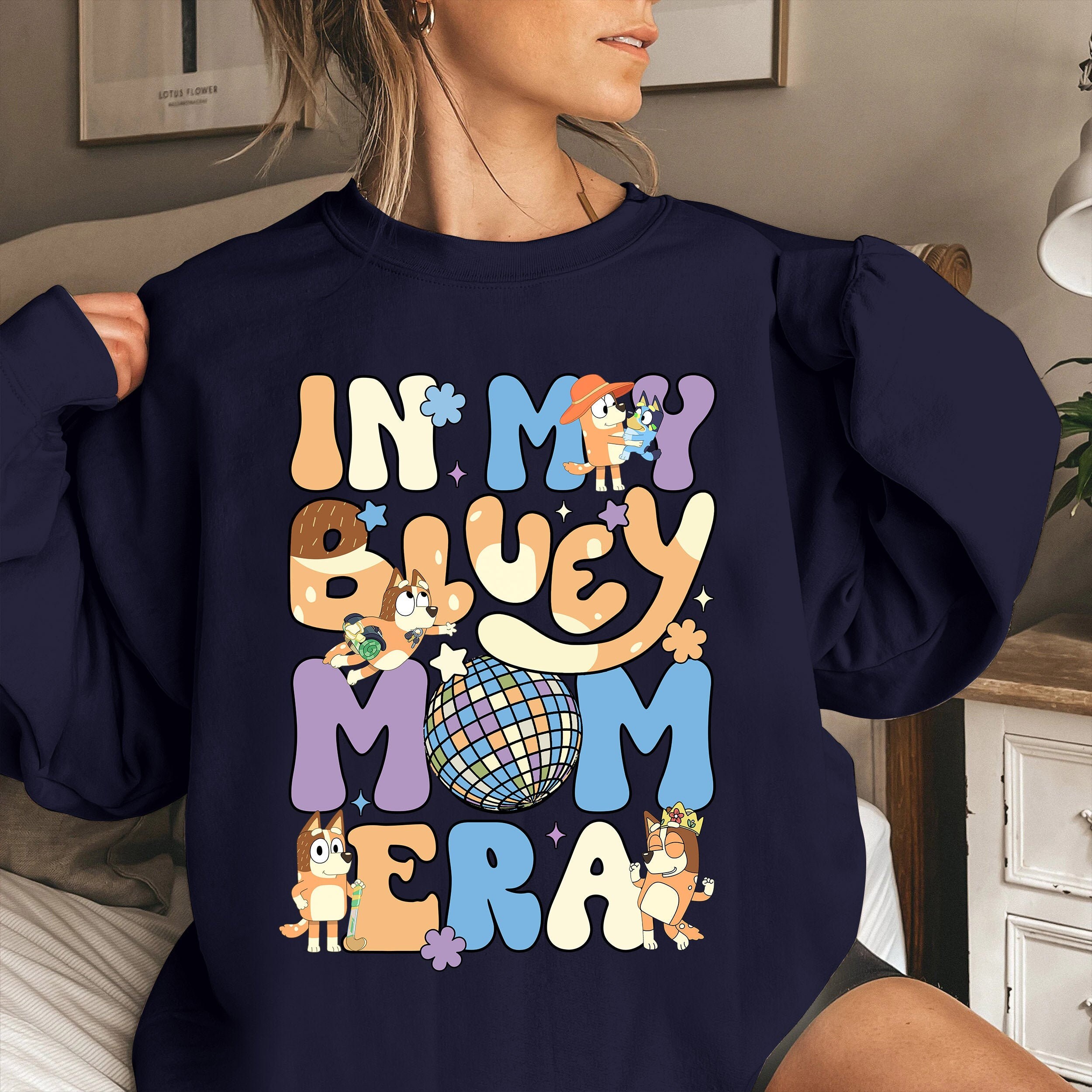 Bluey Cool Mom Club Shirt Bluey Mum Shirt Bluey Dad Hoodie Bluey