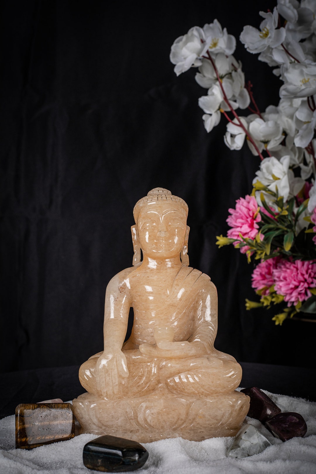 Unique Jade Stone Buddha Sculpture Jade Buddha Statues Etsy