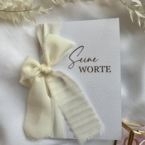 Eheversprechen Karte | Seine Worte | Ihre Worte | Versprechen Hochzeit | Ehegelübde