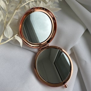 Personalisierter Spiegel Kosmetik Spiegel klappbarer Spiegel Bild 4