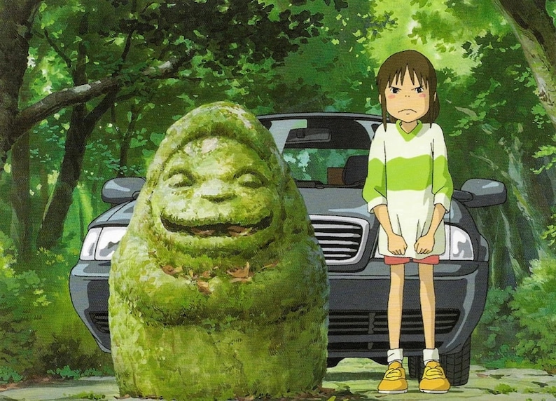 Dosojin Jizo Statue Spirited Away Statue Garden Japanese Decor Etsy