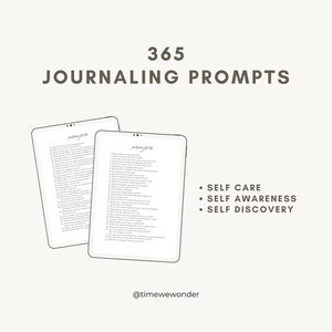 365 JOURNAL PROMPTS For Daily Reflection, Personal Growth, And Creative Writing: Themes For Self-Discovery And Inspiration