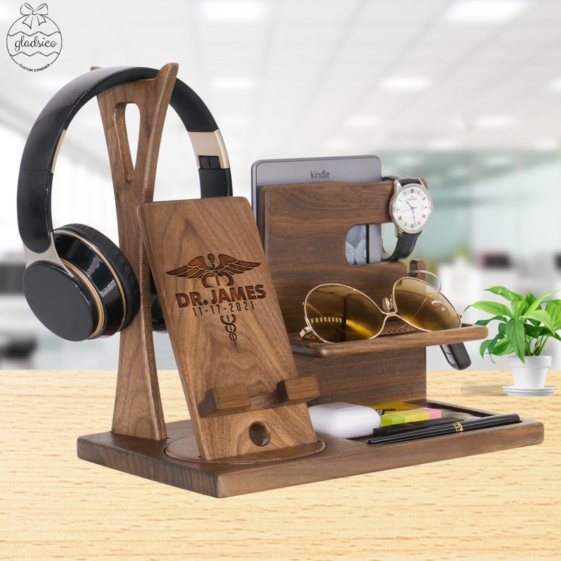 Doctor Thank You Gift. Personalized Desk Organizer to Say Thanks for ...