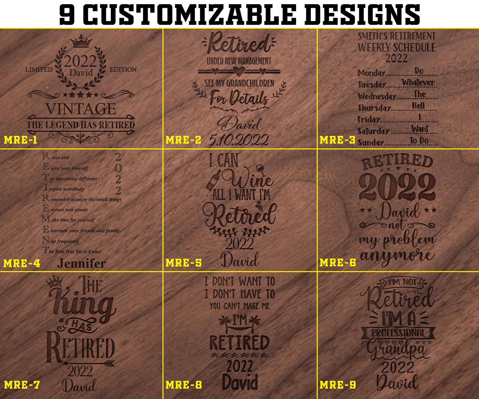 Personalized Beer Retirement Gift, Retired 2023 Not My Problem Anymore. Unique Bottle Opener