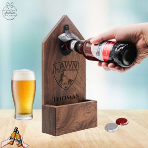 Retirement Gifts for Mower. Custom Lawn Mower Retirement Party Gift for Coworker Bestfriend, Unique Lawn Mower Bottle Opener for Retirees
