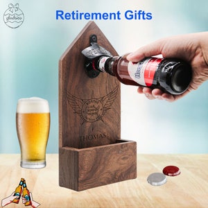 Fathers Day Gift for US Border Patrol Grandpa, Super Dad Gifts for Border Patrol. Bottle Opener Gift for CBP Border Patrol Husband Boyfriend