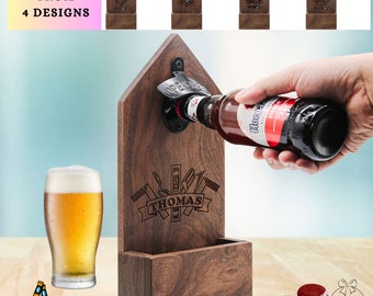 Mason Gifts for Masonic on Mason Party, Personalized Freemason Gift for Best Mason Ever. Custom Masonic Bottle Opener with Mason Tools