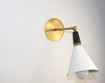 Wall Lamp Pair White Italian Wall light Fixture for home Decor, Bathroom Wall Sconce Lamp, Bedroom lamps Bedside Sconce Lighting