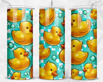 Duck with turquoise cowhide 20oz skinny tumbler png sublimation design download, duck png, western tumbler png, sublimate designs download