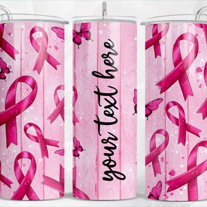 Customize Breast Cancer 20oz skinny tumbler png sublimation design download, custom name tumbler png, tumbler png,sublimate designs download
