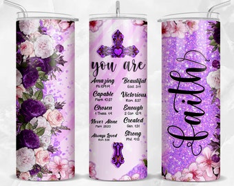 Sie sind erstaunlich schön fähig Glaube 20 oz skinny Becher png , Becher wrap png , 20 Unzen Becher Designs, Becher png Download