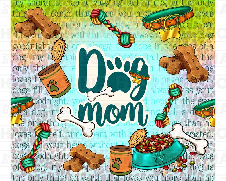 Dog Mom 20oz Skinny Tumbler Png Sublimation Design Download, Dog Mom ...