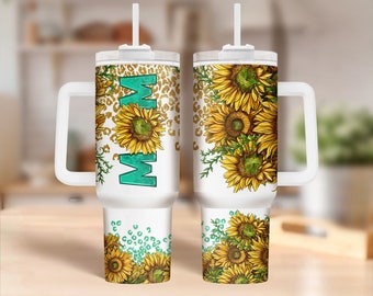 Mom 40 oz Quencher tumbler png sublimation design download, Mother's Day png, tumbler wrap png, 40 oz tumbler designs, tumbler png download