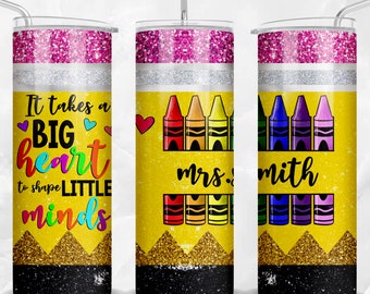Personalized Teacher 20 oz skinny tumbler png, Teacher tumbler wrap png, custom name Teacher 20 oz tumbler designs,tumbler png download