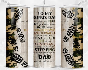 A mi papá extra 20 oz vaso flaco png descarga de diseño de sublimación, vaso del Día del Padre png, diseños de vaso de 20 oz, vaso png descarga